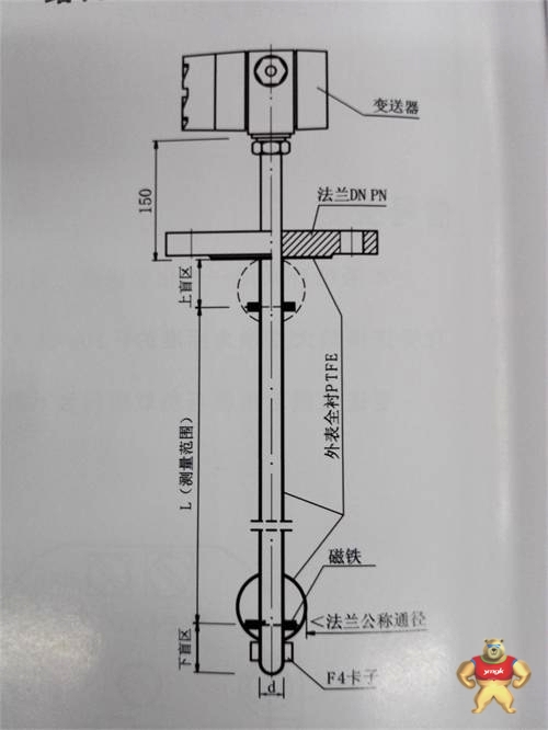 浮球液位变送器 带显示