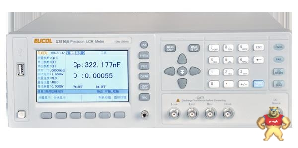 优高U2816A精密LCR数字电桥200KHZ代替同惠TH2816ALCR测量仪 LCR数字电桥,LCR测量仪,安规测试仪